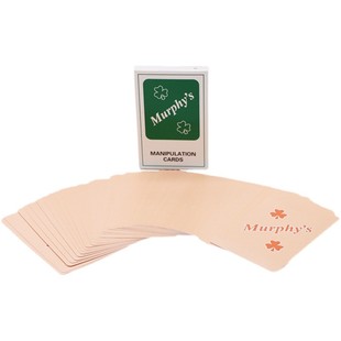 空手出牌超薄扑克超薄牌绿色肉色瞬间出牌 舞台近景魔术道具