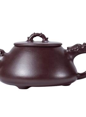 正品宜兴原矿石瓢紫砂壶茶具套装