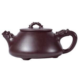 正品宜兴原矿石瓢紫砂壶茶具套装