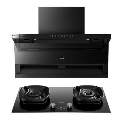 立减20%华帝28m³顶侧双吸烟灶组