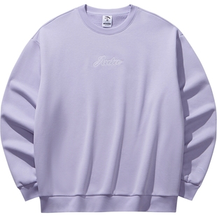 安踏炽热科技 | 加绒卫衣女2026春季新款加厚保暖套头衫运动上衣