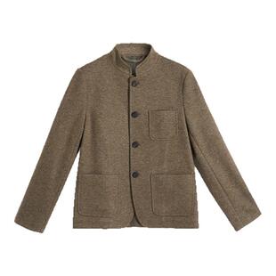 TOFOD 中环广场 双色双面针织LP休闲夹克外套+裤子老钱风套装