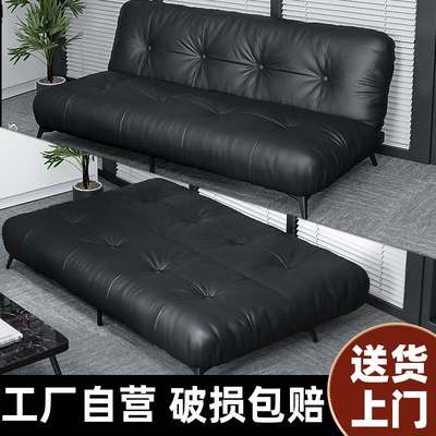 办公室沙发商务简约休息区接待沙发双人三人位服装店沙发床可折叠