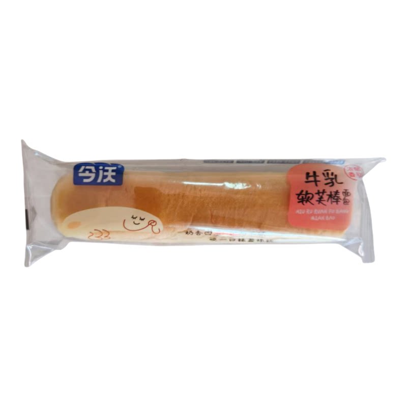 今沃牛乳软芙棒独立小包装面包