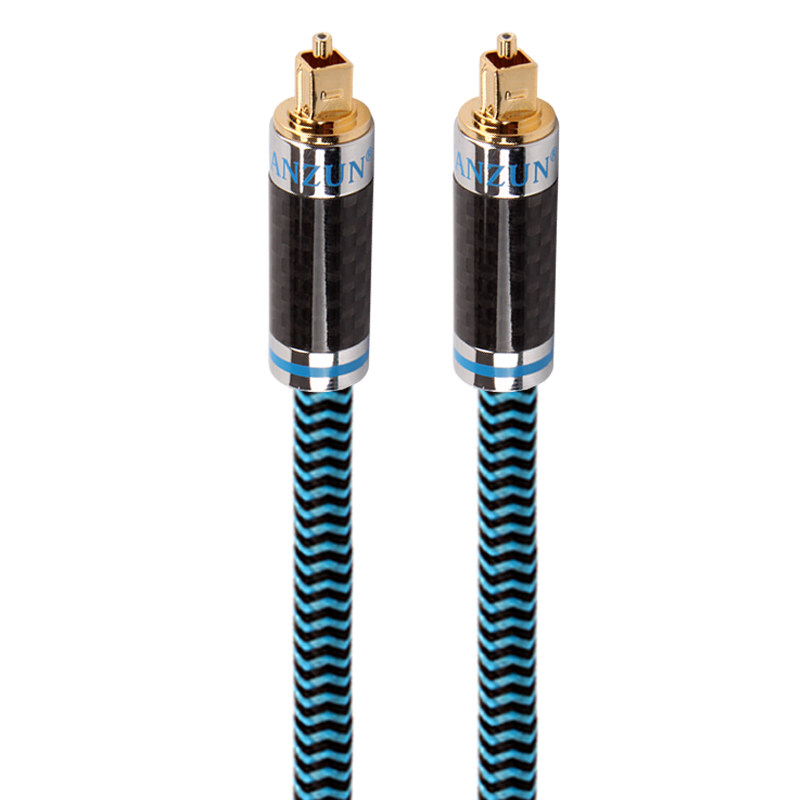 线尊 光纤音频线方口spdif数字输出电视回音壁功放音响连接线5.1