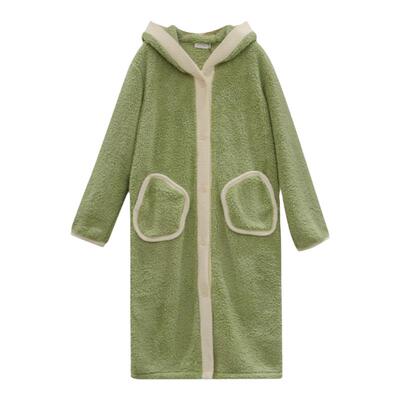 梧桐本色家居服女开衫外袍