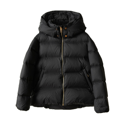 90白鹅绒云朵泡芙连帽羽绒服