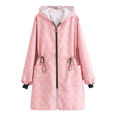 防水防尘防护服围裙轻薄抽绳连帽