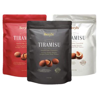 马来西亚原装beryls提拉米苏黑巧