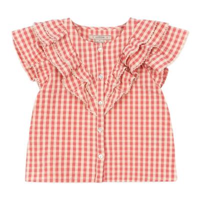 45Z Little丹麦Konges Slojd SS25女童碎花上衣长裤短裤开衫