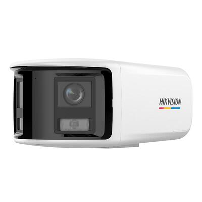 海康威视poe摄像机双广角监控头