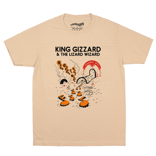 King Gizzard The Lizard Wizard迷另类摇滚字母短袖男T女恤Shirt