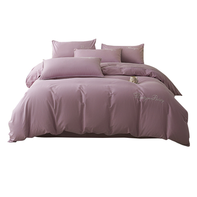 简约纯棉全棉被套四件套2025新款