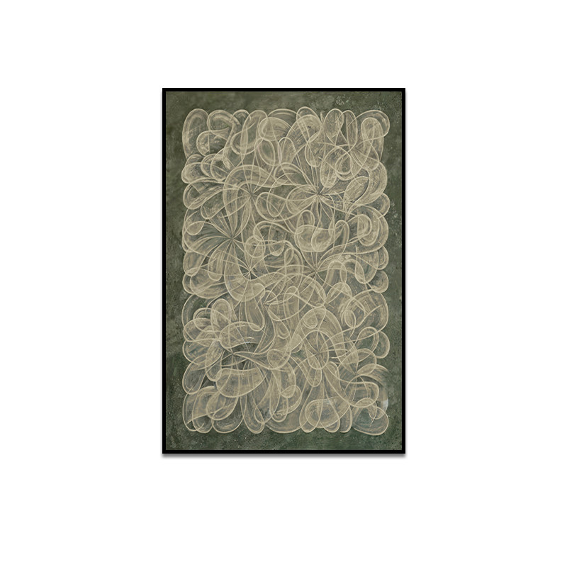 现代抽象装饰画高档客厅餐厅艺术挂画过道玄关壁画床头无框画定制