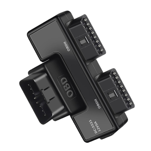 OBD2一分二转接器线16针16芯OBD扩展线接头转接线通用带DC5521