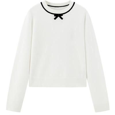 【商场同款】乐町半高领线套衫冬季针织修身毛衣C1EEE4311