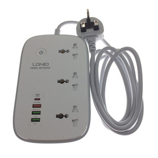 LDNIO智能排插手机WiFi远程控制家用电器开关PD30W/QC3.快充头2米