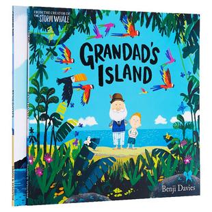 Benji Davies 班吉戴维斯故事绘本 英文原版 Grandad's Island/Grandma Bird 亲子故事绘本 3-6岁