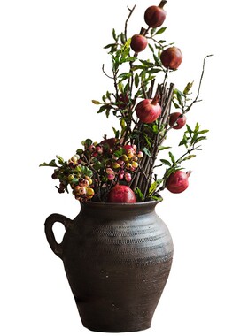【掬涵】仿真花石榴果软装饰品