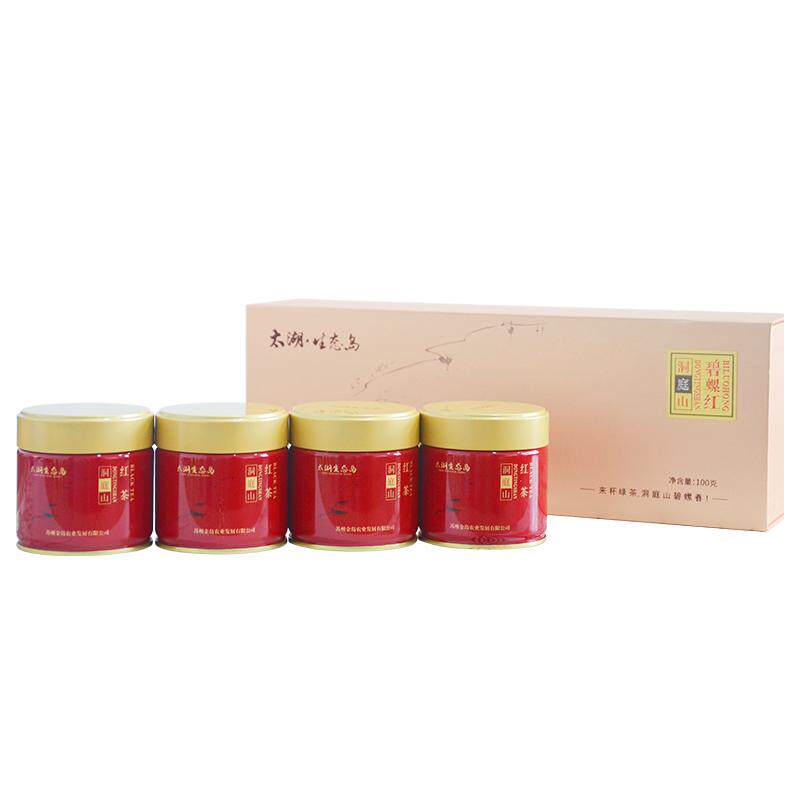 苏州洞庭山碧螺春红茶140g礼盒装