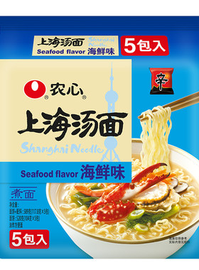 农心上海汤面海鲜拉面袋面