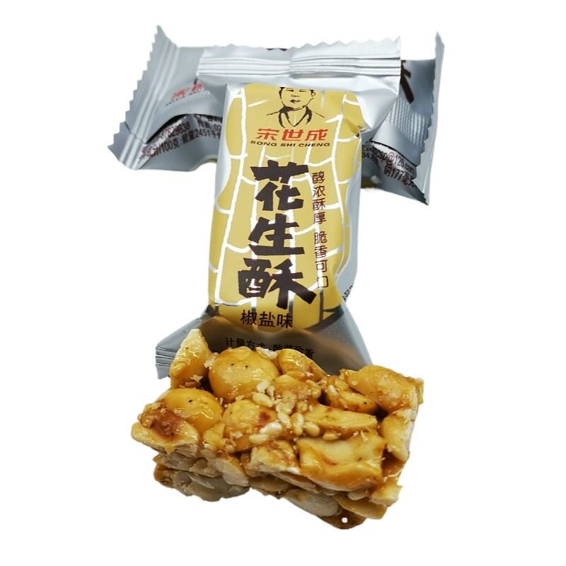 宋世成花生酥308g袋装原味椒盐