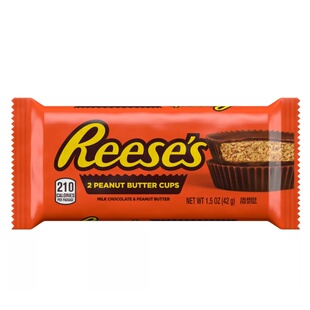 美国直邮Reese's锐滋花生酱巧克力棒糖果豆万圣节瑞斯Reeses进口
