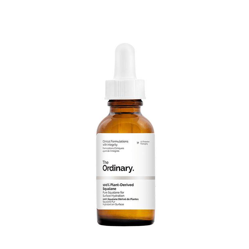 The Ordinary100%植物角鲨烷精华油角鲨烷油面部精油30ml以油养肤