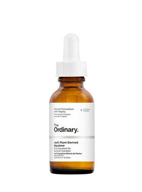The Ordinary100%植物角鲨烷精华油角鲨烷油面部精油30ml以油养肤
