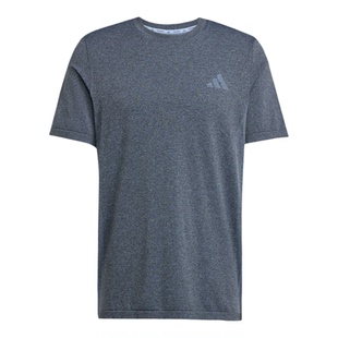 Adidas/阿迪达斯正品新款男深灰色训练经典轻盈短袖T恤JX2785