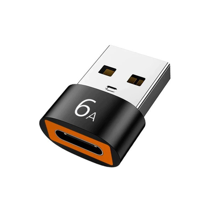 usb2.0公转type-c母充电数据线6A转换头 车载充电 批发满19元包邮