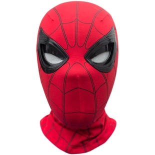 蜘蛛侠面具cos面具全脸蜘蛛侠头套可活动面罩万圣节道具搞怪沙雕
