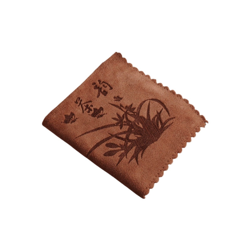 功夫茶巾高档吸水加厚茶布毛巾