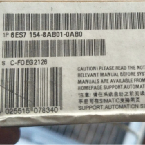 议价全新6ES7154-8AB01-0AB0西门子模块6ES71548AB010AB0CPUX现货