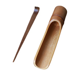 手工竹制茶则茶勺茶道零配取茶匙茶荷茶艺教学拨分茶勺精工纯竹器