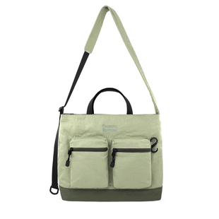 花间公主原创多彩律动系列时尚撞色单肩包多口袋手提斜挎包男女