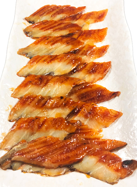 切片鳗鱼 蒲烧海鳗商用寿司专用食材做寿司材料即食120克20片/包