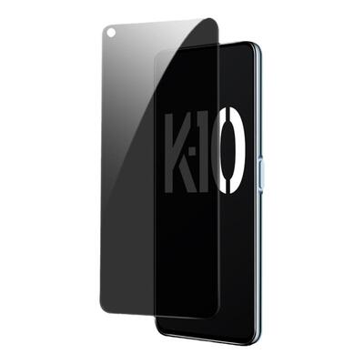 适用oppoK10系列防窥钢化膜