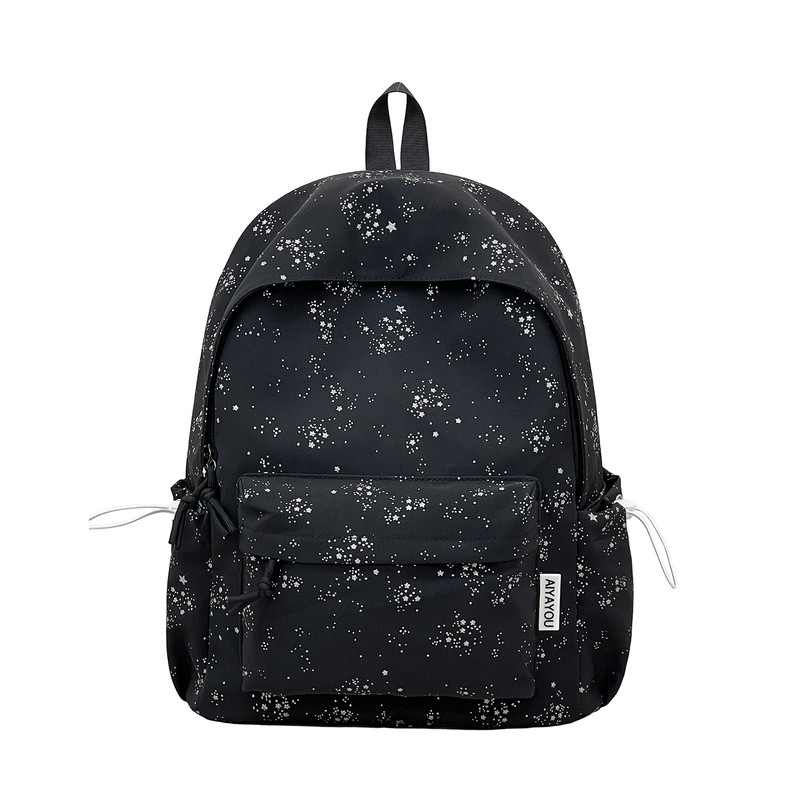 梦幻星空印花学生书包