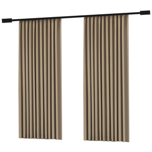 日式亚麻窗帘棉麻2026新款遮光防晒隔热卧室客厅茶室高级感原木风