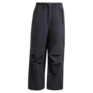 Adidas阿迪达斯三叶草男裤2025春夏新款宽松直筒梭织运动裤JD2111