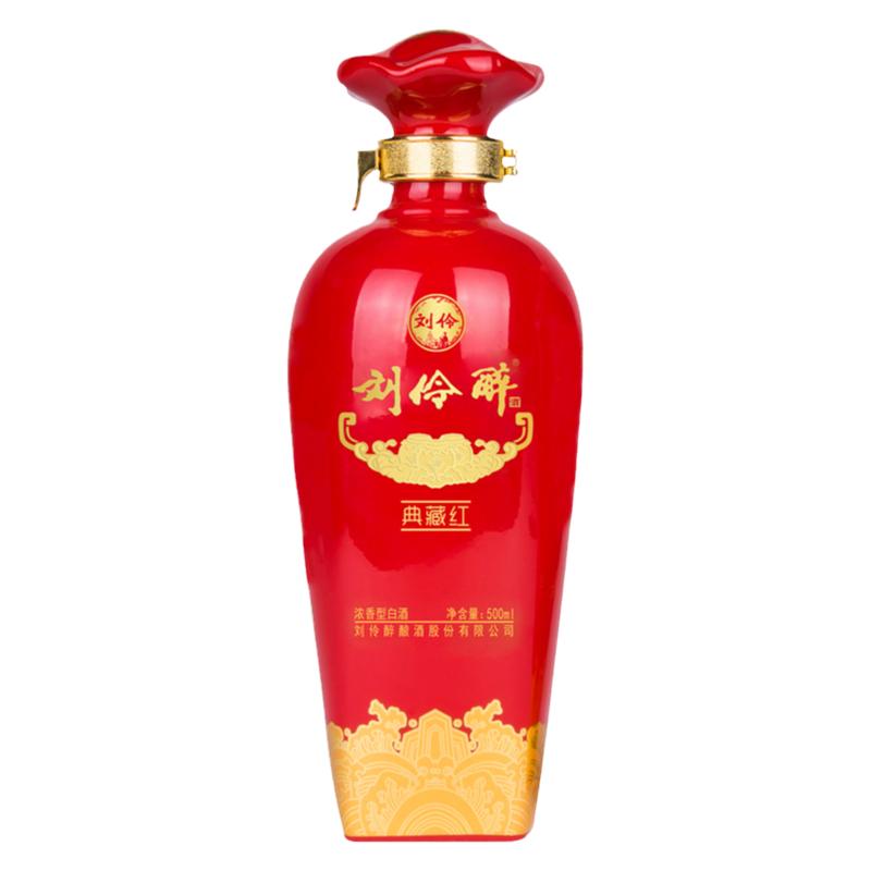 刘伶醉典藏红52度500ml*4瓶浓香