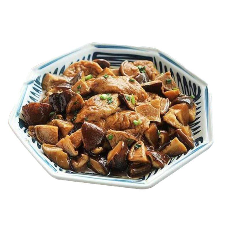 萌佳萌上海特产香菇油面筋素食开袋即食熟食冷菜凉菜斋菜下酒菜