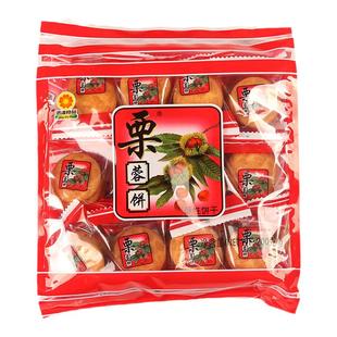 鸿达栗蓉饼香酥栗子饼干早餐代餐办公休闲粗粮儿童零食茶点心200g