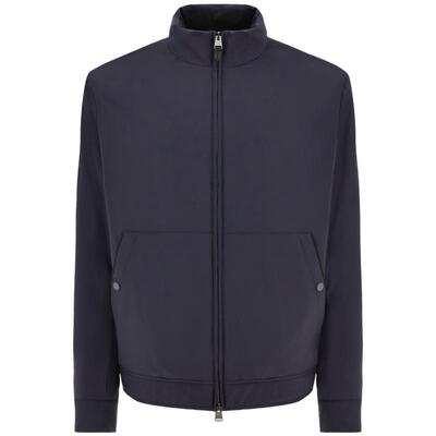 【25秋冬系列】CANALI康纳利蓝色带膜科技面料夹克