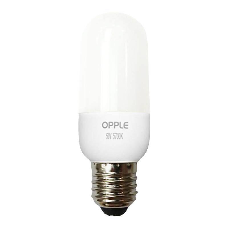 欧普照明led灯泡e27螺口家用超亮照明节能灯8w球泡暖白光无影灯泡