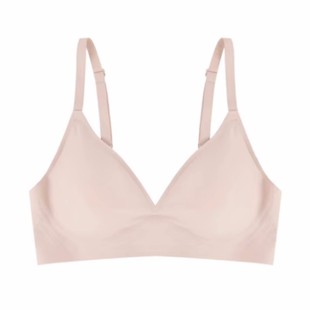 牛奶果冻绵绵弹/两耳光/无痕内衣女小胸聚拢夏季胸罩文胸无钢圈