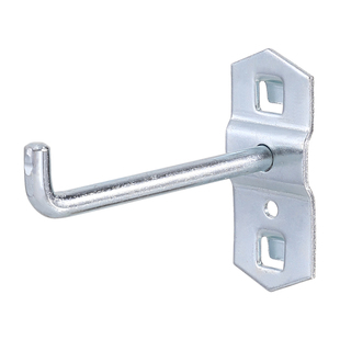 洞洞板挂钩方形孔汽修车间五金工具挂板展示架工具墙挂架收纳配件