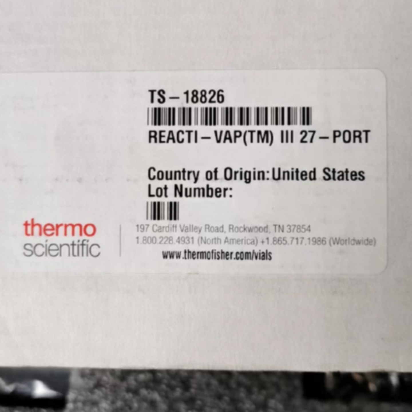 议价Reacti-Vap氮吹组件TS-18825 TS-18826 Thermo Scientific 赛