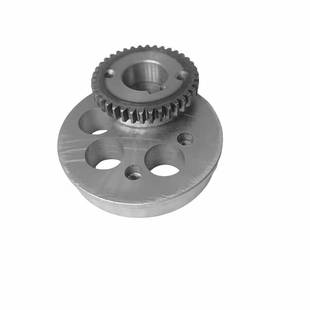 钉箱机偏心盘河北纸箱机械配件打钉订机齿轮盘连杆花盘12001400型